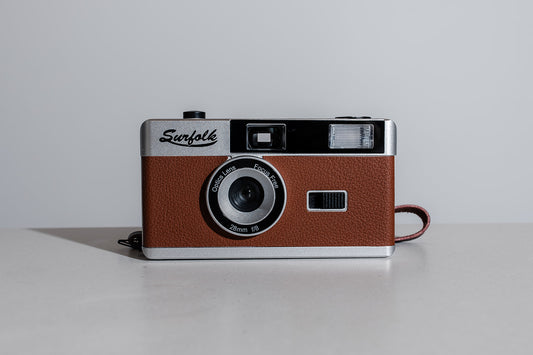 Vintage Reusable Film Camera - Rust