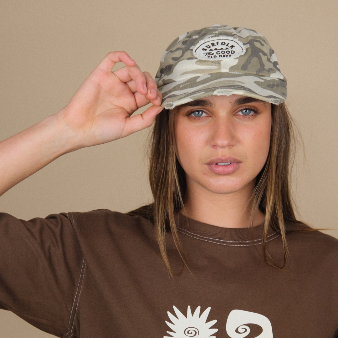 Camo Dad Cap