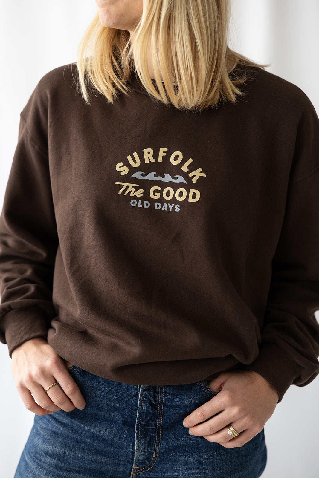 Good ol' authentic days! Unisex Crew Sweatshirt