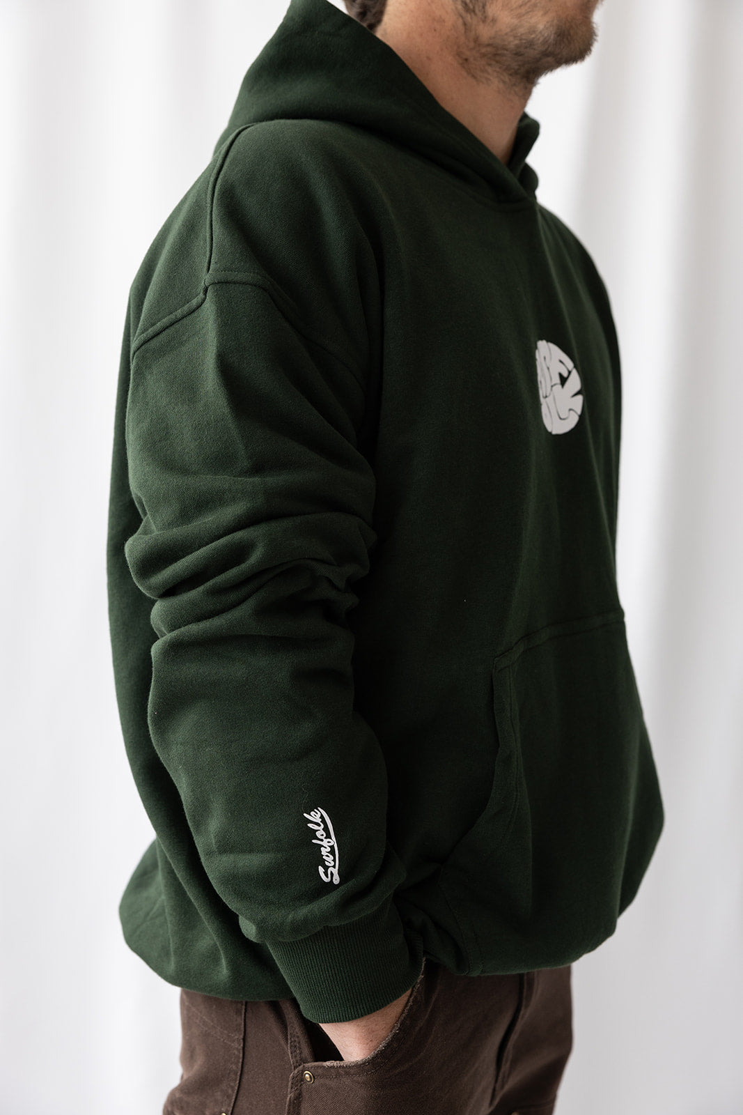 Roaming Hoodie - Forrest Green