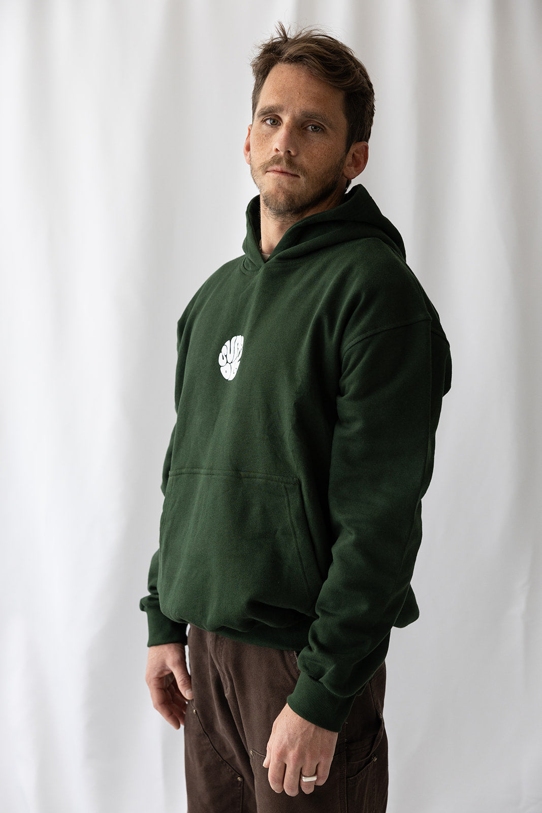 Roaming Hoodie - Forrest Green