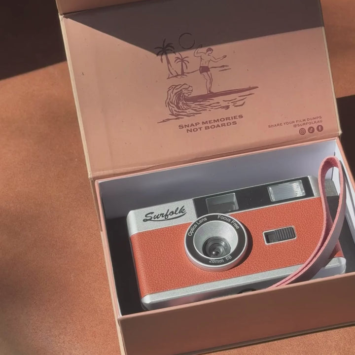 The Rust® - Vintage Reusable Film Camera (Pre-order: Dispatched 17th Jan)